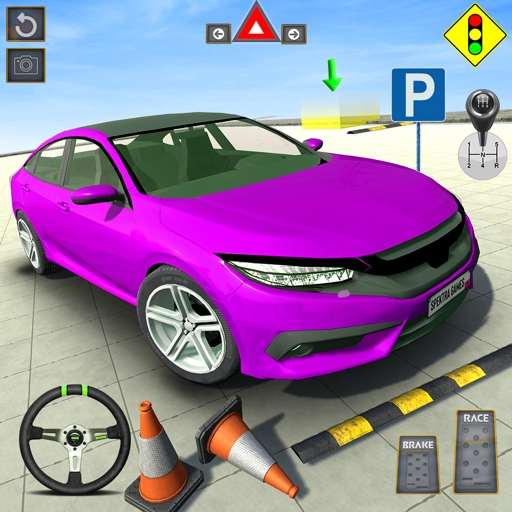 Driving Guru: Car Parking Game  Icon