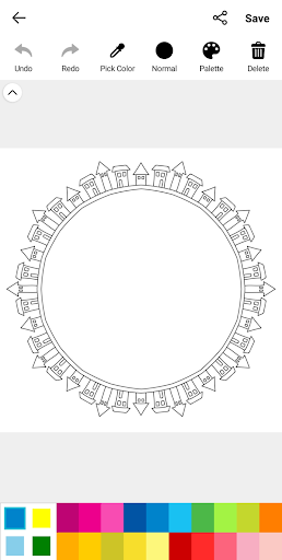 Android application Architecture Coloring Book screenshort