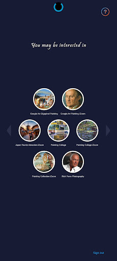 Android application iZoomViewer screenshort