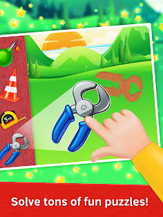 Baby Puzzles. Garage Tools - Screenshot 1