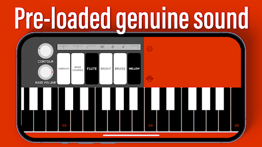 Android application Combo Organ Model V screenshort