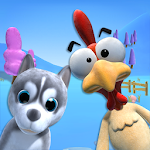 Cover Image of Download Talking Puppy And Chick  APK