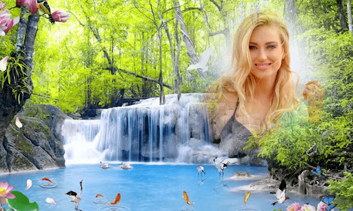 Waterfall Photo Frames Screen 2