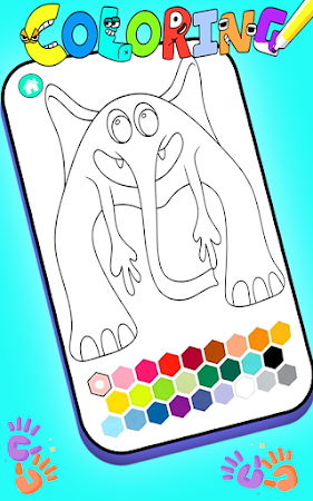 Game screenshot Garten of Banban 4 coloring hack