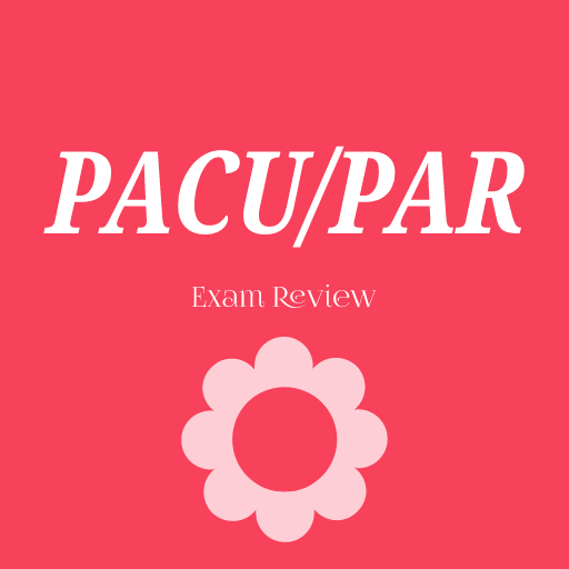 PACU Post-Anesthesia Care Unit logo