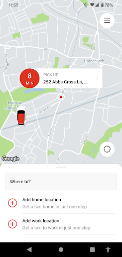 Hornchurch Minicabs Screen 2