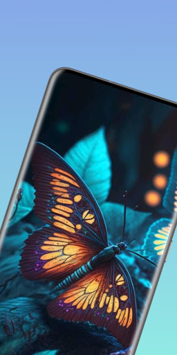 Android application butterfly wallpaper 4k screenshort