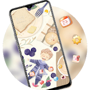 Top 48 Personalization Apps Like Cute theme Boy sleeping at the table warm and love - Best Alternatives