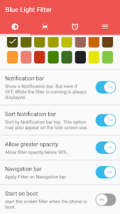 sFilter – Blue Light Filter MOD APK (Pro Unlocked) 3