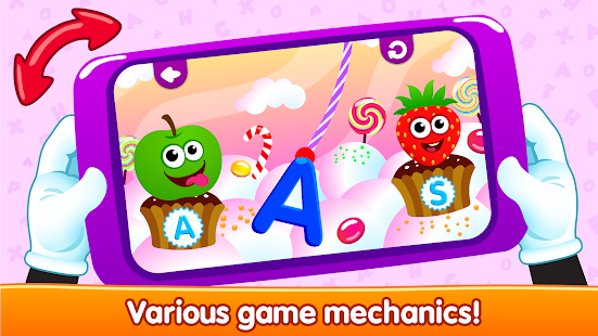 Скачать Funny Food!?learn ABC games for toddlers&babies? Онлайн бесплатно на Андроид