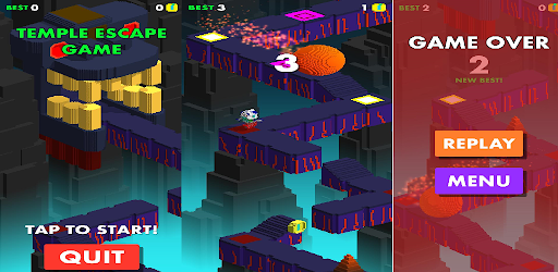 Temples Escape –Endless game