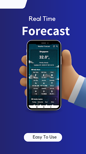 Android application Weather App screenshort