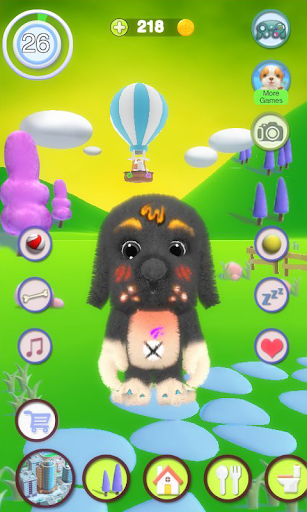 Android application Talking Dog Basset screenshort