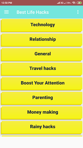 Best Life Hacks Screenshot 2 - AppWisp.com