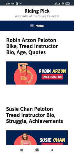 Riding Pick Screen 3