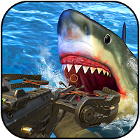 Ocean Raft Survival Simulator Shark Survival Game