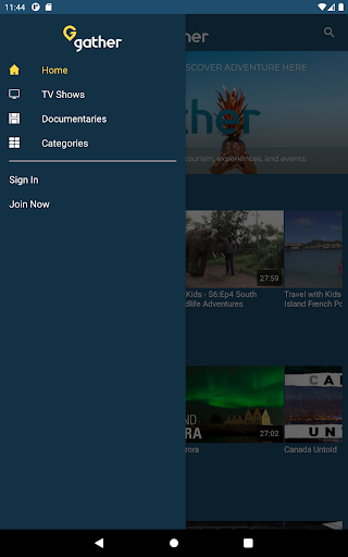 Gather TV Screen 3