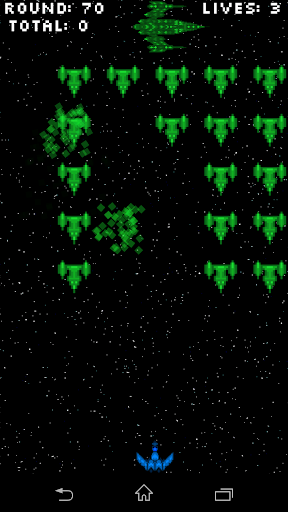 Android application Alien Invaders from Space screenshort