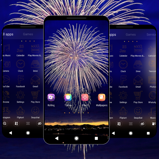 Fireworks Theme logo