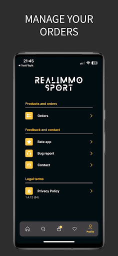 RealImmo Sport Screen 3