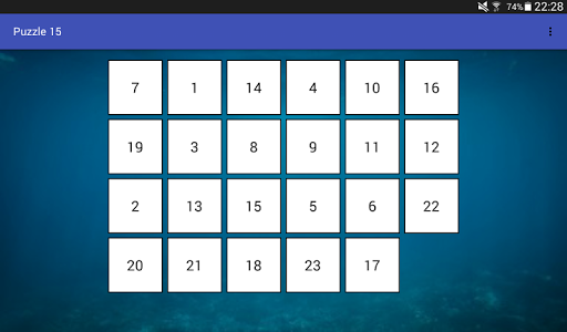 Puzzle 15 Screenshot 4 - AppWisp.com