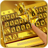 Aurum Gold Keyboard Theme icon