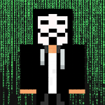 Cover Image of Download Hacker Skins for MCPE  APK