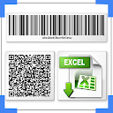 QR & Barcode spreadsheet : Scan QR code & barcode icon