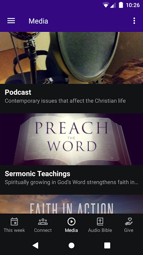 Gracious Hope Bible Fellowship Screen 2