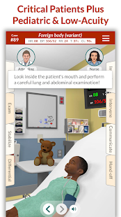 Full Code - Emergency Medicine Simulation Screenshot