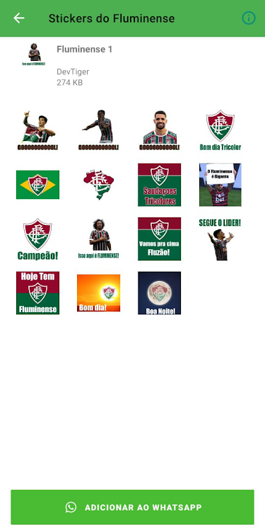 Fun Fluminense Stickers - 1.0 - (Android)