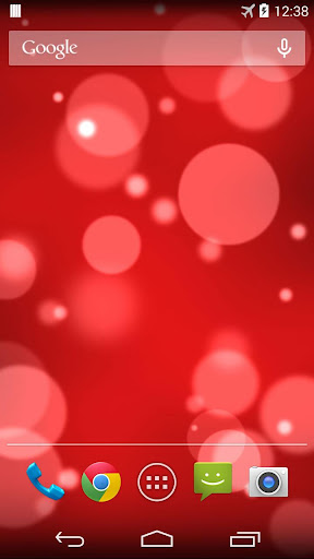 Light Bokeh Live Wallpaper Screen 3