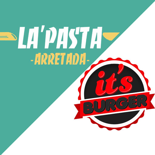 Its Burger & La Pasta logo