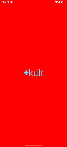 Android application +Kult screenshort