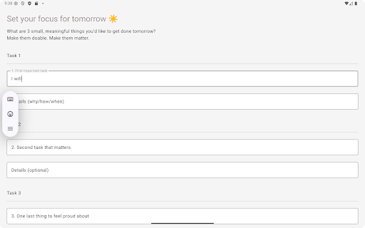 Better Self  Goal Planner