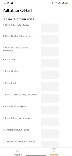 Kalkulator C Screen 3