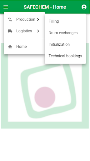 SAFE-TAINER™ Logistics Screen 2