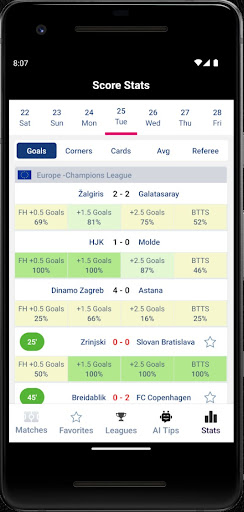 ScoreStats - Live Scores