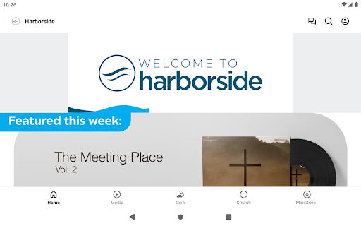 Screenshot of Harborside Christian Church