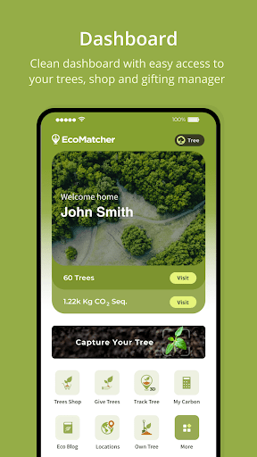 Android application EcoMatcher screenshort