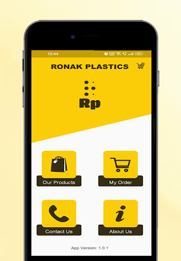Android application Ronak Plastics screenshort