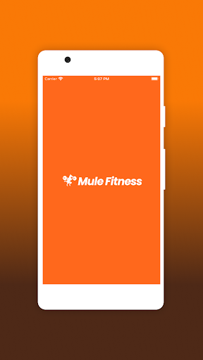 Android application Mule Fitness screenshort