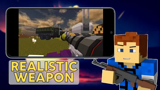 Weapon in Minecraft PE