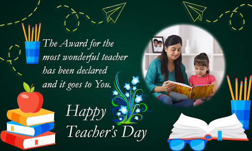 Android application Teachers Day Photo Frames screenshort