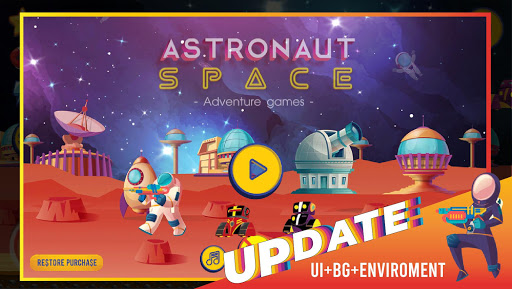 Android application Astronaut Space : Adventure Ga screenshort