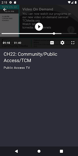 Thurston Community Media Screen 2