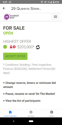 Android application Market Buy for Agents screenshort