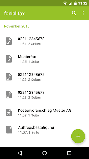 fonial fax Screen 2