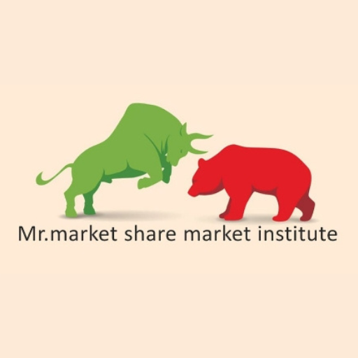 Mr.share market institute. logo