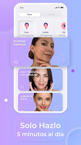Captura de Pantalla 2 Facial ejercicios por FaceFly android